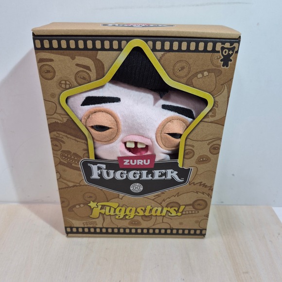 Zuru Other - Zuru Fuggler Fuggstars Greazee Plush Monster Pink with Teeth New in Box